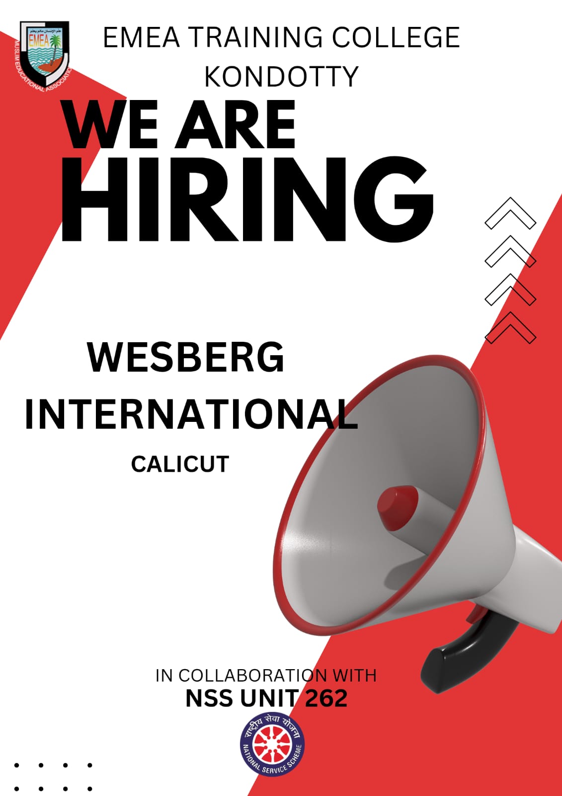 Placement Interview Conducted in Collaboration with Wesberg International , Calicut