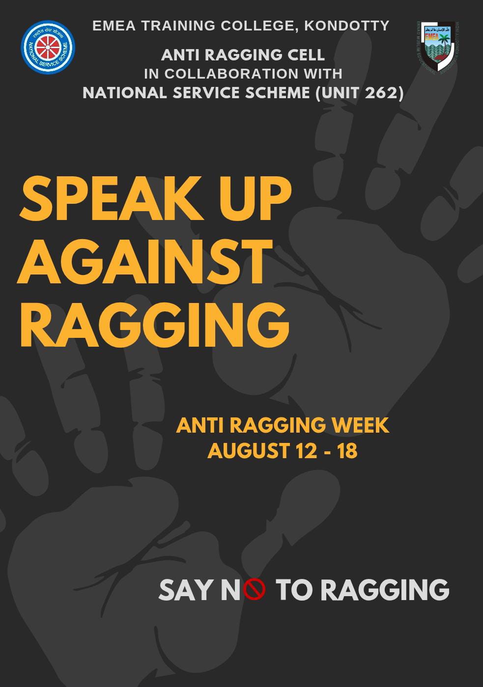 Anti Ragging Week Celebration