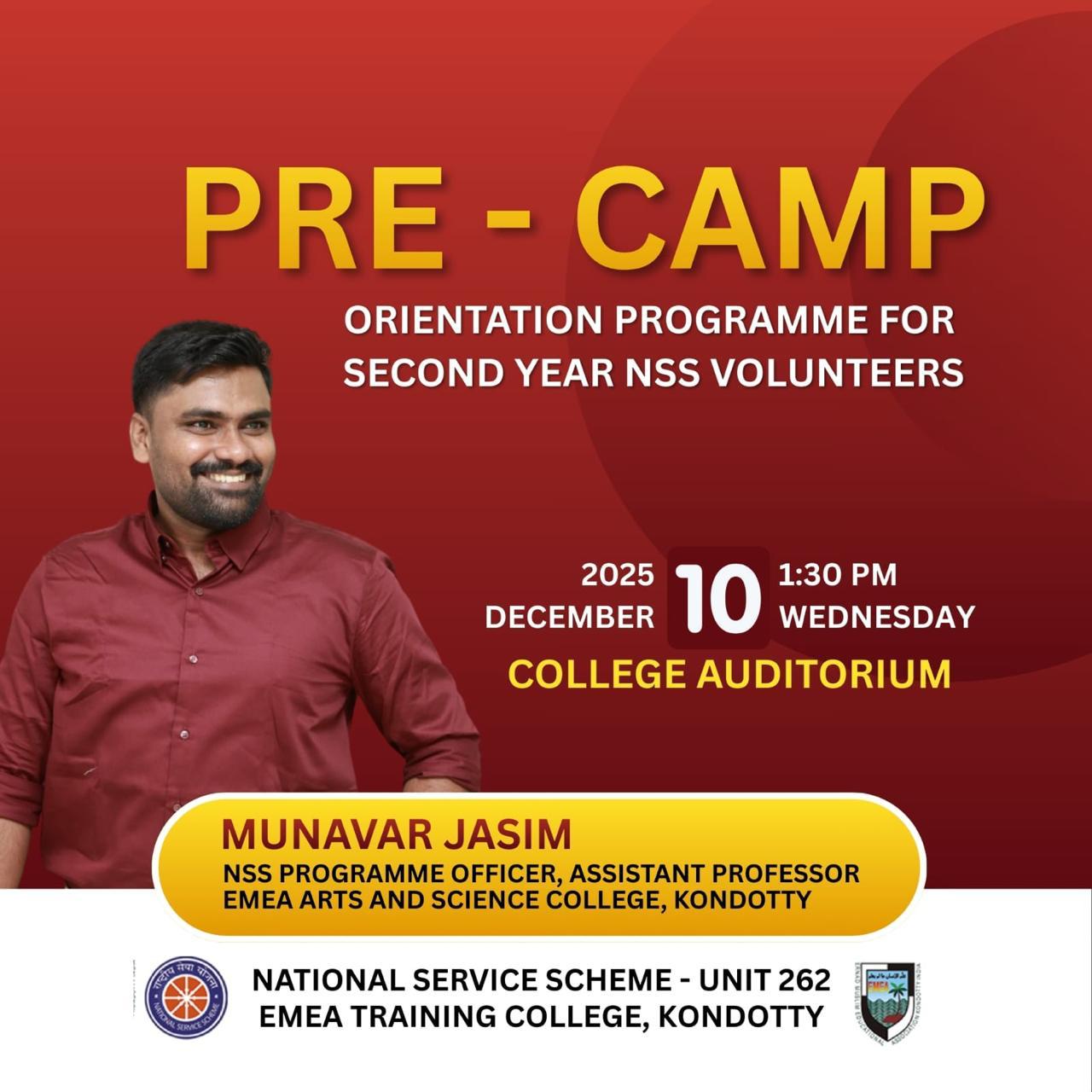 Orientation Programme for Second Year NSS Volunteers