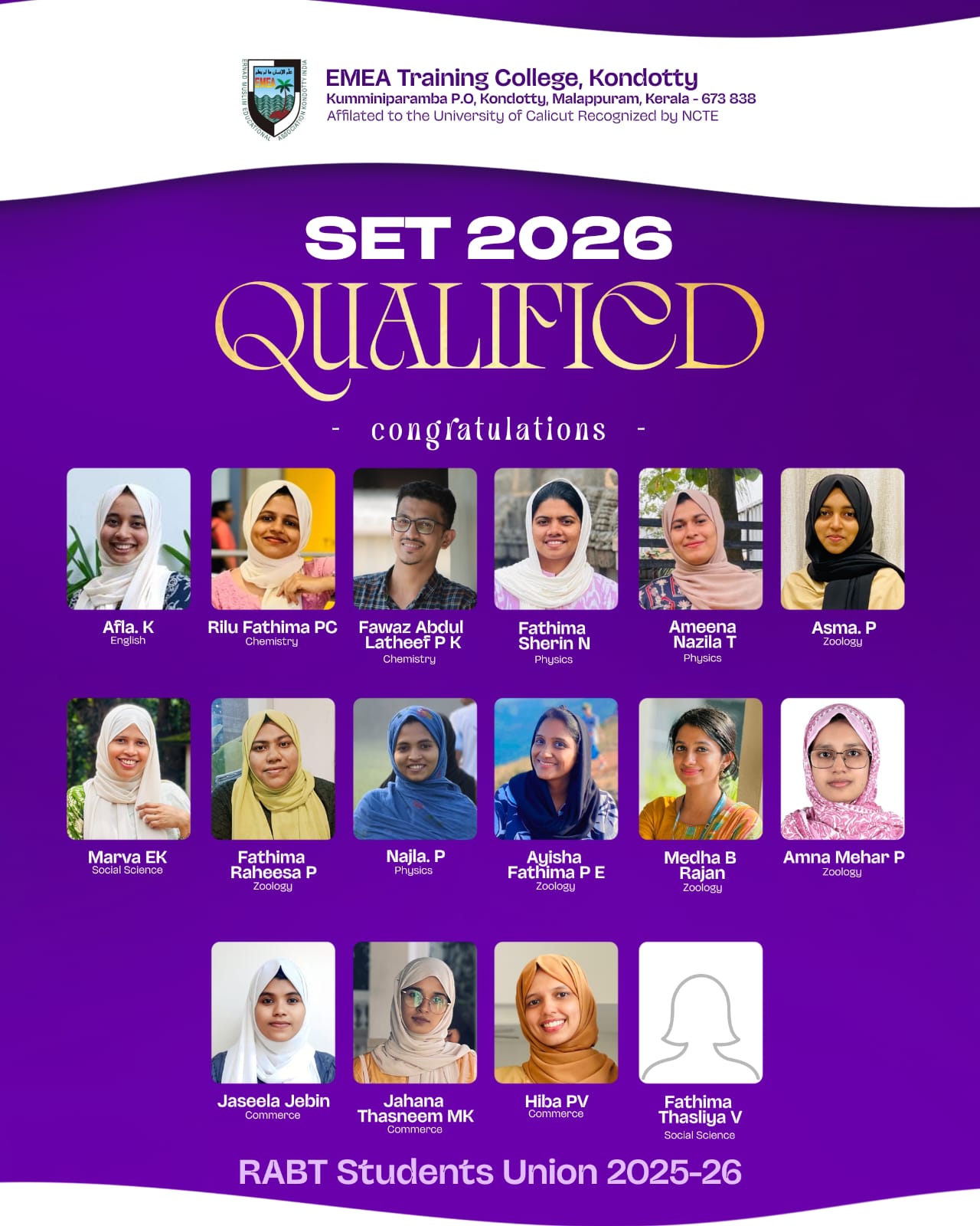 SET Achievers 2026