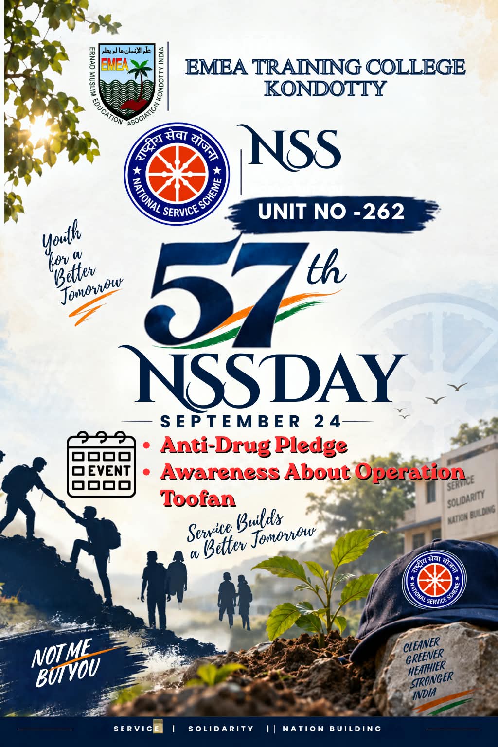 NSS Unit 262 Marks 57th NSS Day