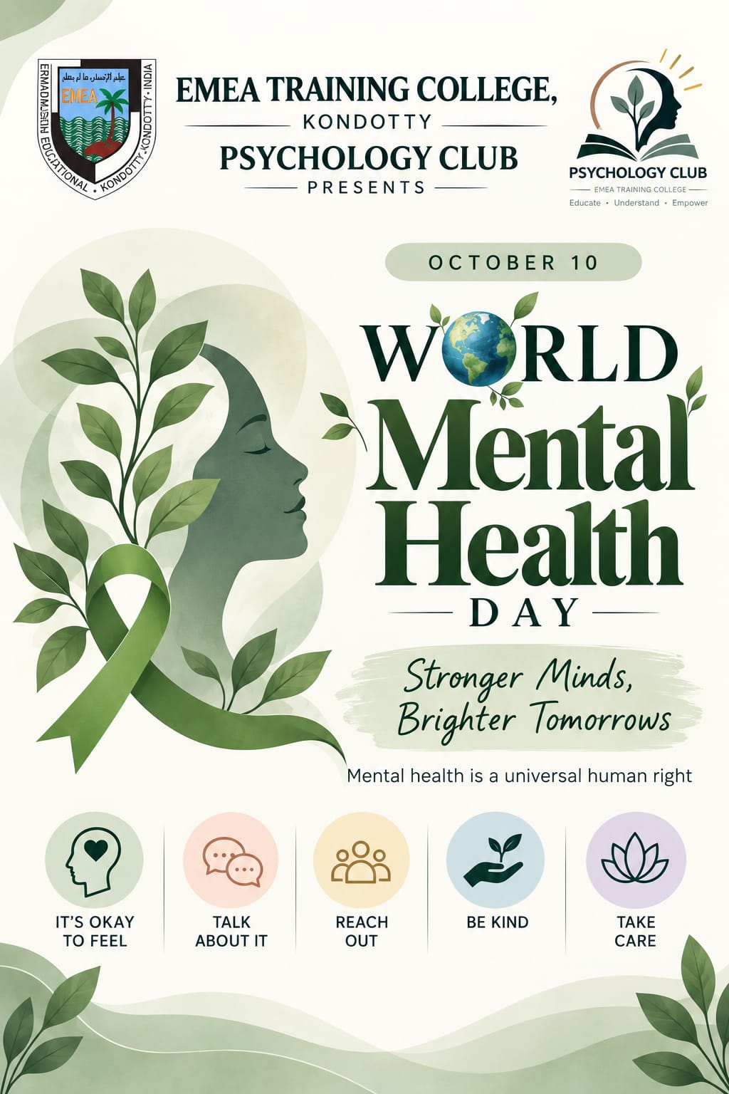 World Mental Health Day: Let's Talk About It