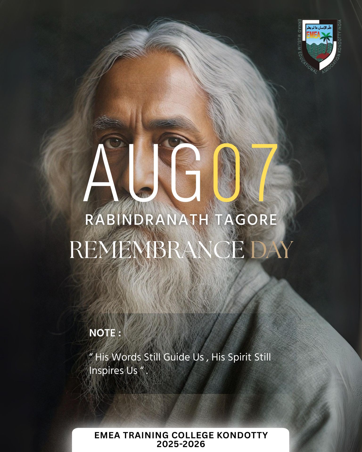 Tagore Remembrance Day