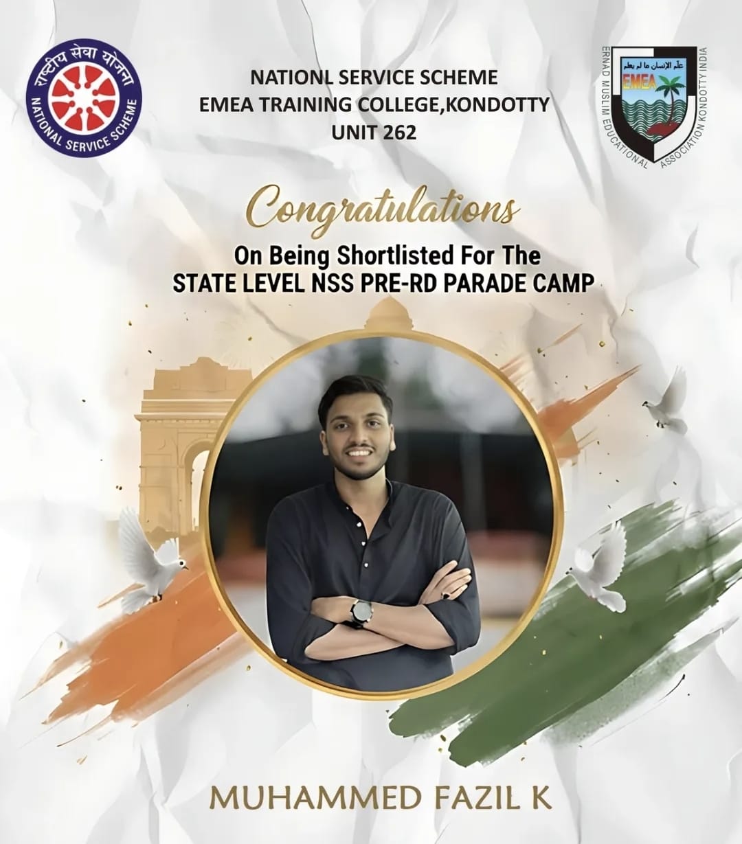State Level Parade Camp - Selection
