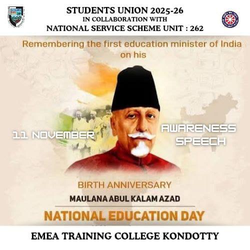 Awareness Speech on National Education Day